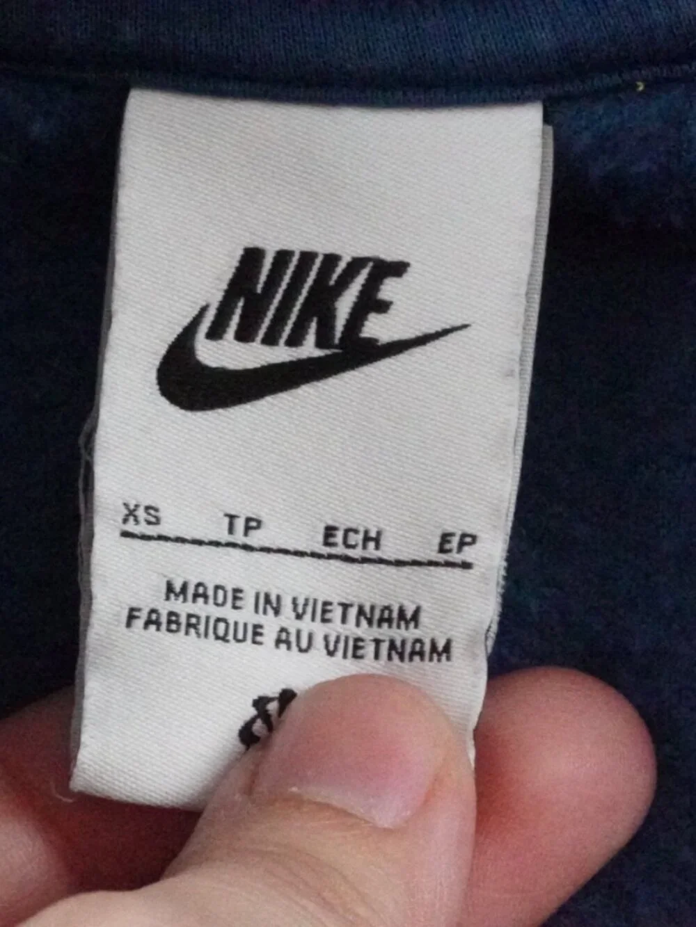 Nike Sherpa Fleece Jacket Kids Extra Small Youth Hooded Blue